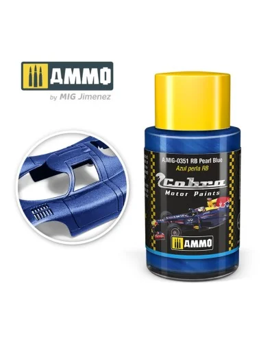 COBRA MOTOR RB Pearl Blue - AMMO by MIG Jimenez A.MIG-0351