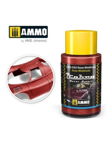 COBRA MOTOR Rosso Metallizzato - AMMO by MIG Jimenez A.MIG-0353