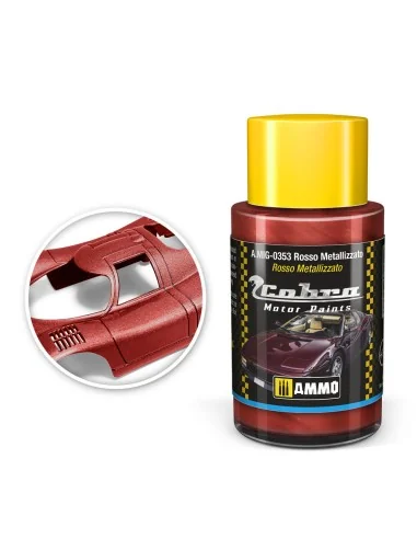 COBRA MOTOR Rosso Metallizzato - AMMO by MIG Jimenez A.MIG-0353