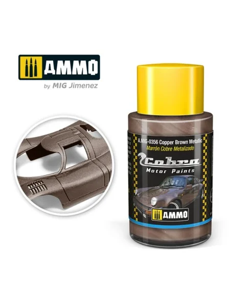 COBRA MOTOR Copper Brown Metallic - AMMO by MIG Jimenez A.MIG-0356