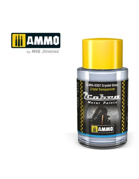 COBRA MOTOR Crystal glass - AMMO by MIG Jimenez A.MIG-0357