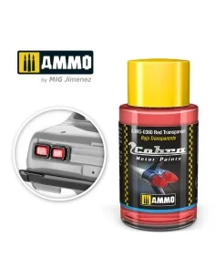 COBRA MOTOR Red Transparent - AMMO by MIG Jimenez A.MIG-0360