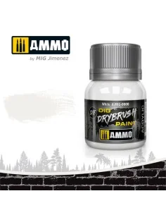 DRYBRUSH White - AMMO by MIG Jimenez A.MIG-0600