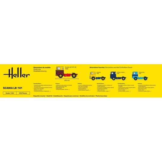 Truck LB-141, 1/24 - Heller 80773 Truck LB-141, 1/24 - Heller 80773