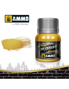 DRYBRUSH Brass - AMMO by MIG Jimenez A.MIG-0623 2