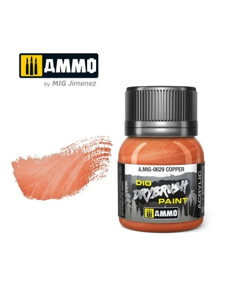 DRYBRUSH Copper - AMMO by MIG Jimenez A.MIG-0629
