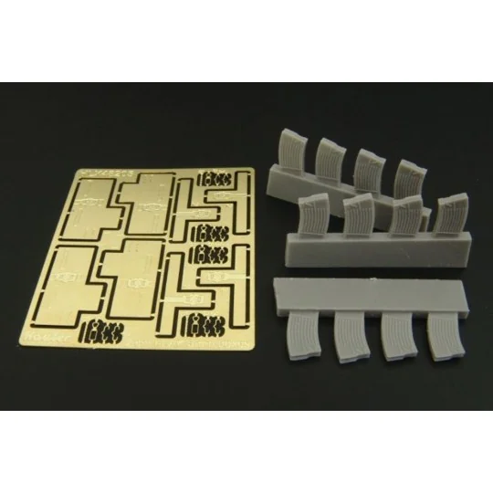 2cm FLAK magazines and boxes, 1/48 - Hauler HLX48205