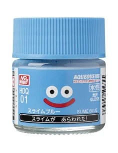 AQUEOUS DRAGON QUEST COLOR (10ml) Slime Blue - Mr Hobby - Gunze HDQ-01