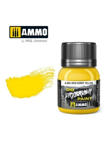 DRYBRUSH Sunny Yellow - AMMO by MIG Jimenez A.MIG-0639