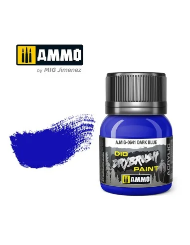 DRYBRUSH Dark Blue - AMMO by MIG Jimenez A.MIG-0641