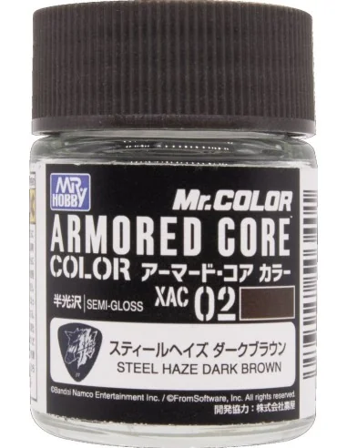 Armored Core Color (18ml) Steel Haze Dark Brown - Mr Hobby - Gunze ...