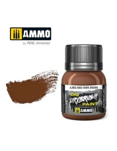 DRYBRUSH Dark Brown - AMMO by MIG Jimenez A.MIG-0652