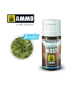 ACRYLIC WASH Brown Wash for Dark Yellow - AMMO by MIG Jimenez A.MIG... 2