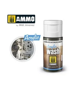 ACRYLIC WASH Interiors Wash - AMMO by MIG Jimenez A.MIG-0703