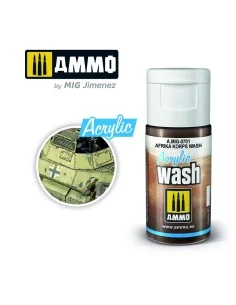 ACRYLIC WASH Afrika Korps Wash - AMMO by MIG Jimenez A.MIG-0701 2
