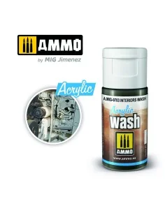 ACRYLIC WASH Interiors Wash - AMMO by MIG Jimenez A.MIG-0703 2
