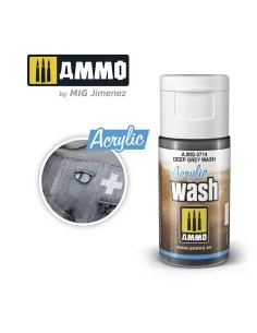 ACRYLIC WASH Deep Grey Wash - AMMO by MIG Jimenez A.MIG-0714