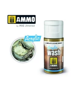 ACRYLIC WASH Ochre Wash - AMMO by MIG Jimenez A.MIG-0712 2