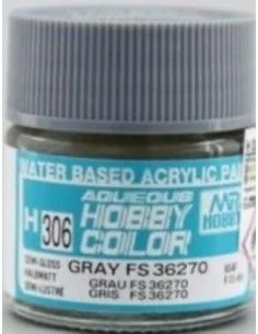 Mr Hobby -Gunze Aqueous Hobby Colors (10 ml) Gray FS 36270 - Mr Hob...
