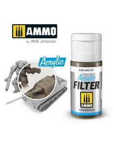 ACRYLIC FILTER Dirt - AMMO by MIG Jimenez A.MIG-0800
