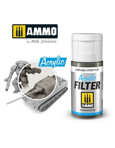 ACRYLIC FILTER Starship Filth - AMMO by MIG Jimenez A.MIG-0804