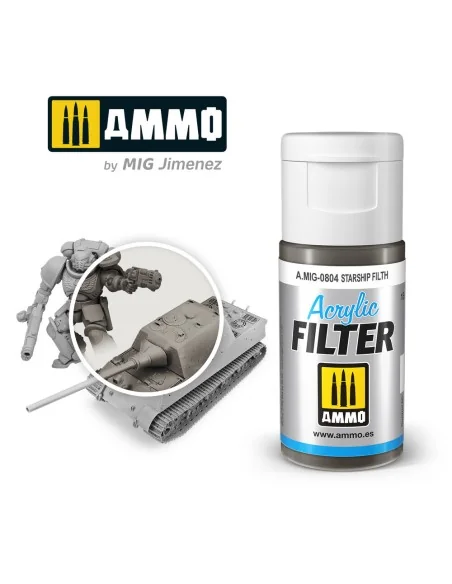 ACRYLIC FILTER Starship Filth - AMMO by MIG Jimenez A.MIG-0804