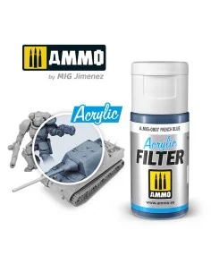 ACRYLIC FILTER French Blue - AMMO by MIG Jimenez A.MIG-0807