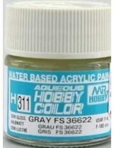Mr Hobby -Gunze Aqueous Hobby Colors (10 ml) Gray FS 36622 - Mr Hob...