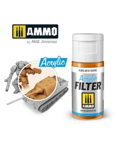 ACRYLIC FILTER Orange - AMMO by MIG Jimenez A.MIG-0818