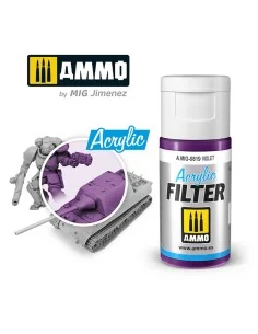 ACRYLIC FILTER Violet - AMMO by MIG Jimenez A.MIG-0819