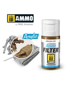ACRYLIC FILTER Ochre - AMMO by MIG Jimenez A.MIG-0822