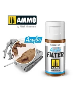 ACRYLIC FILTER Rust - AMMO by MIG Jimenez A.MIG-0821
