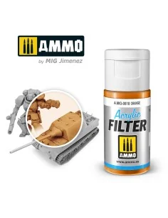 ACRYLIC FILTER Orange - AMMO by MIG Jimenez A.MIG-0818 2