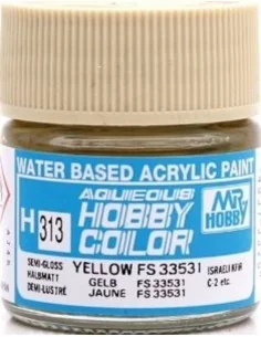 Mr Hobby -Gunze Aqueous Hobby Colors (10 ml) Yellow FS 33531 - Mr H...