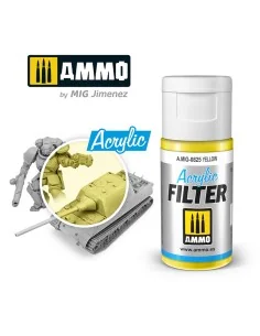 ACRYLIC FILTER Yellow - AMMO by MIG Jimenez A.MIG-0825