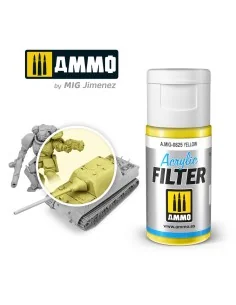 ACRYLIC FILTER Yellow - AMMO by MIG Jimenez A.MIG-0825 2