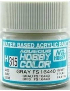 Mr Hobby -Gunze Aqueous Hobby Colors (10 ml) Gray FS 16440 - Mr Hob...