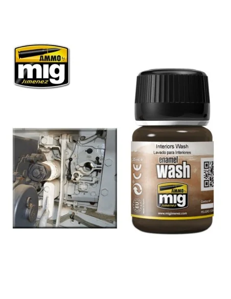 [NO_DESC] Interiors WASH - AMMO by MIG Jimenez A.MIG-1003