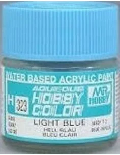 Mr Hobby -Gunze Aqueous Hobby Colors (10 ml) Light Blue - Mr Hobby ...