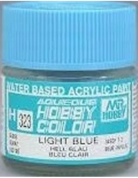 Mr Hobby -Gunze Aqueous Hobby Colors (10 ml) Light Blue - Mr Hobby ...