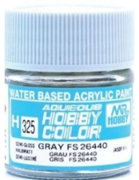 Mr Hobby -Gunze Aqueous Hobby Colors (10 ml) Gray FS 26440 - Mr Hob...