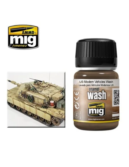 US Modern Vehicles WASH - AMMO by MIG Jimenez A.MIG-1007