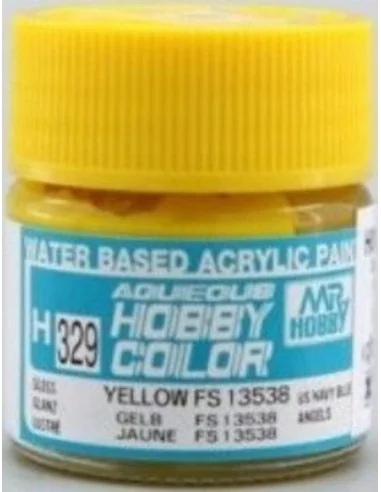 Mr Hobby -Gunze Aqueous Hobby Colors (10 ml) Yellow FS 13538 - Mr H...
