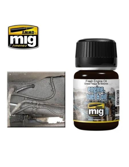 Fresh Engine Oil EFFECTS - AMMO by MIG Jimenez A.MIG-1408