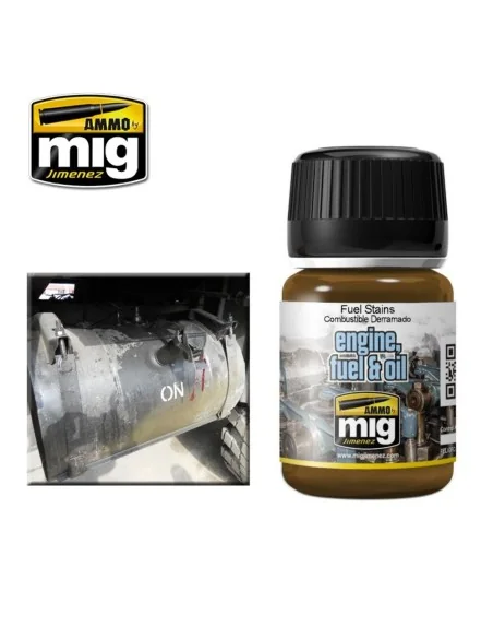 [NO_DESC] Fuel Stains EFFECTS - AMMO by MIG Jimenez A.MIG-1409