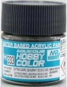 Mr Hobby -Gunze Aqueous Hobby Colors (10 ml) Extra Dark Seagray BS3...