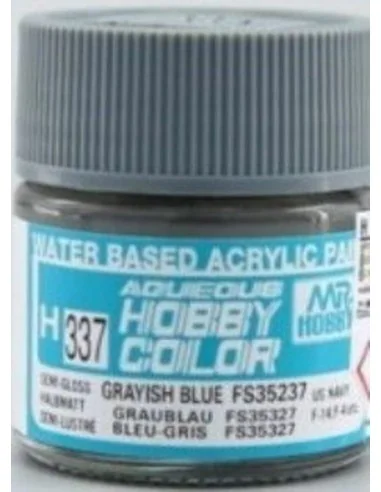 Mr Hobby -Gunze Aqueous Hobby Colors (10 ml) Grayish Blue FS35237 -...