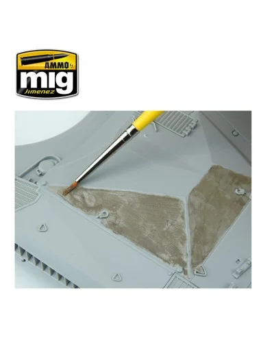 Anti-Slip Paste - Brown Color (for 1/35 scale) - AMMO by MIG Jimene...