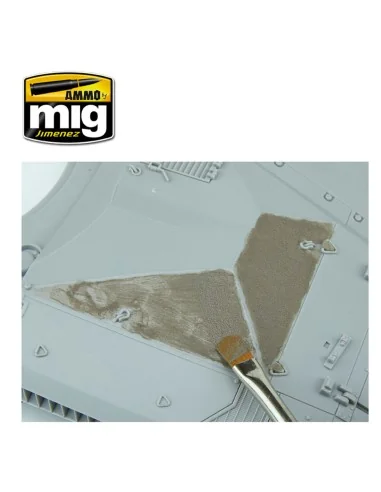 Anti-Slip Paste - Brown Color (for 1/35 scale) - AMMO by MIG Jimene...