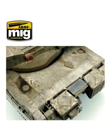 Anti-Slip Paste - Brown Color (for 1/35 scale) - AMMO by MIG Jimene...